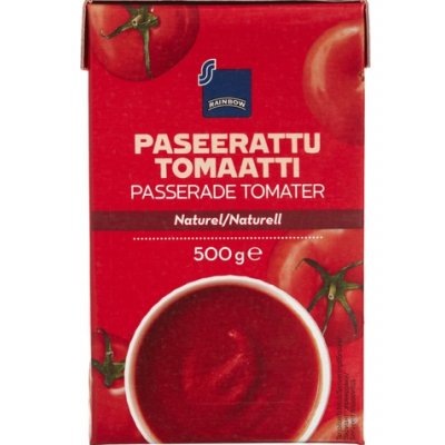 Очищенные томаты Rainbow Paseerattu tomaatti 500 г 